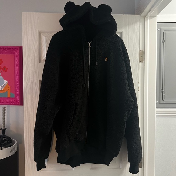 Teddy Fresh BEAR EAR SHERPA HOODED COAT - Picture 3 of 4